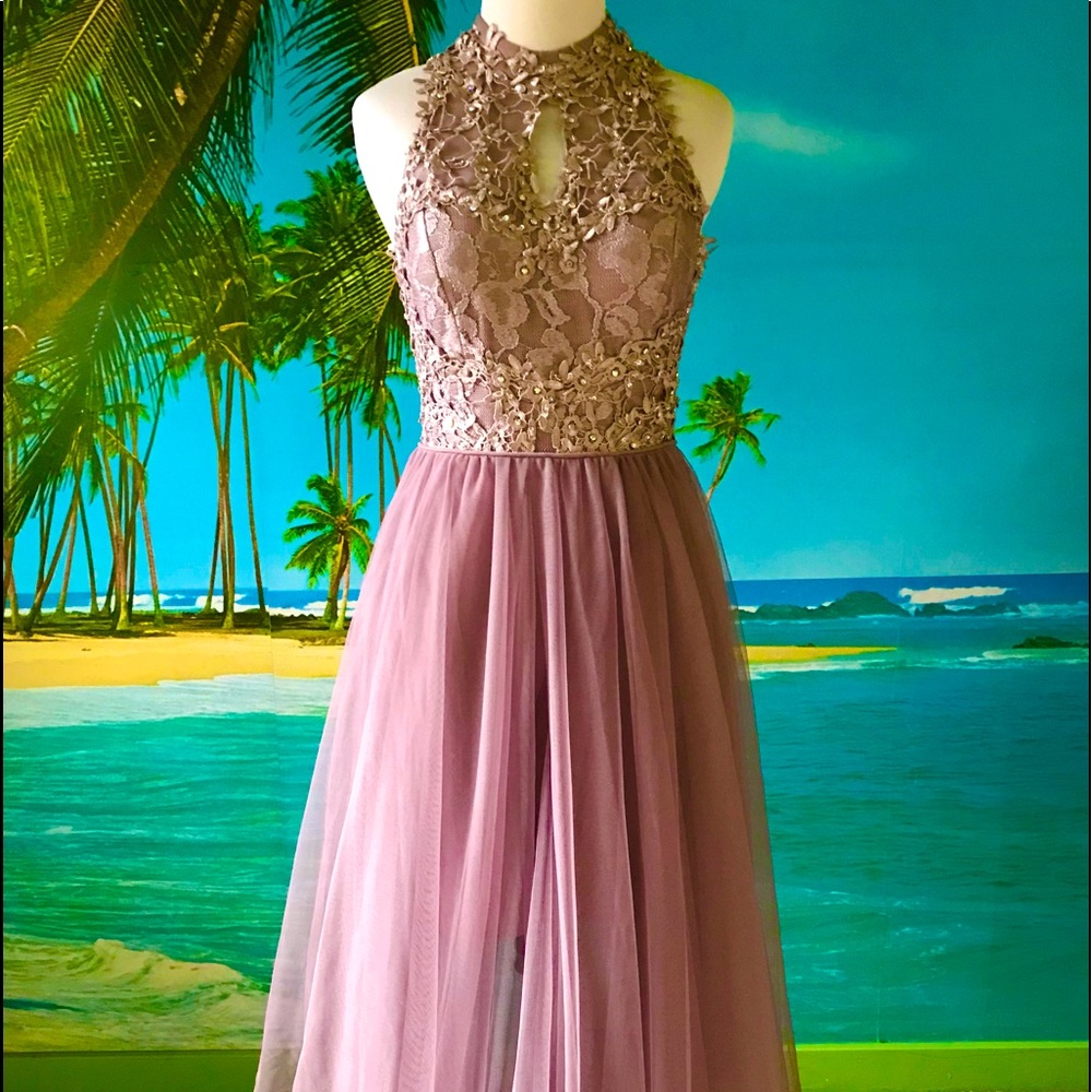 Cocktail long dress size Small (3)